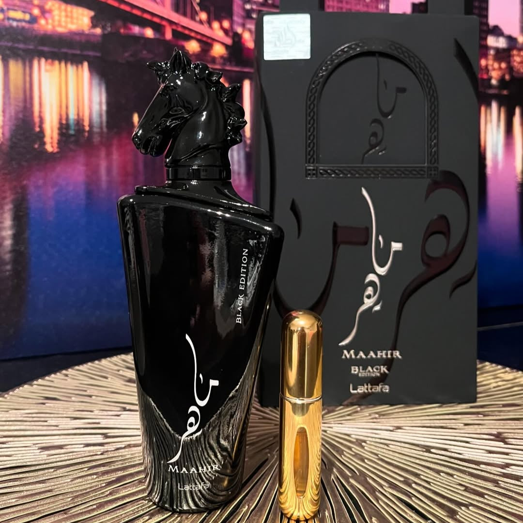 MAAHIR BLACK - LATTAFA - 5ML