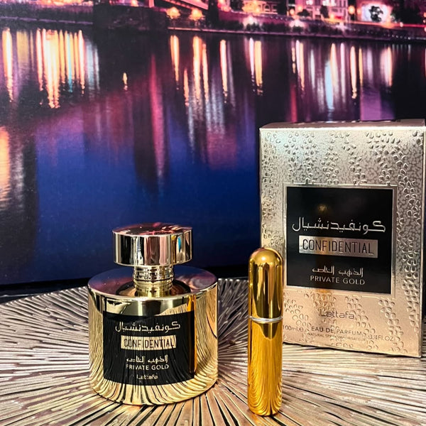 CONFIDENTIAL PRIVATE GOLD - LATTAFA - 5ML