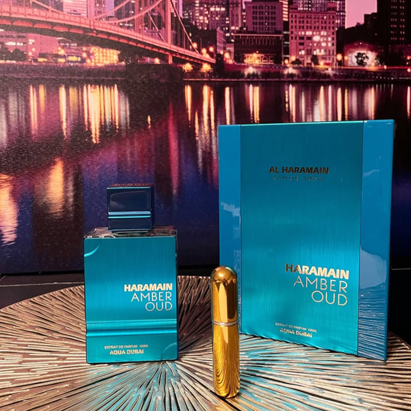 AMBER OUD AQUA DUBAI - AL HARAMAIN - 5ML